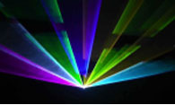 laser rgb effetto